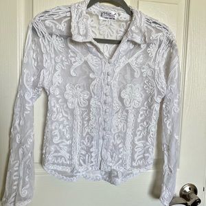 Most beautiful white Blouse